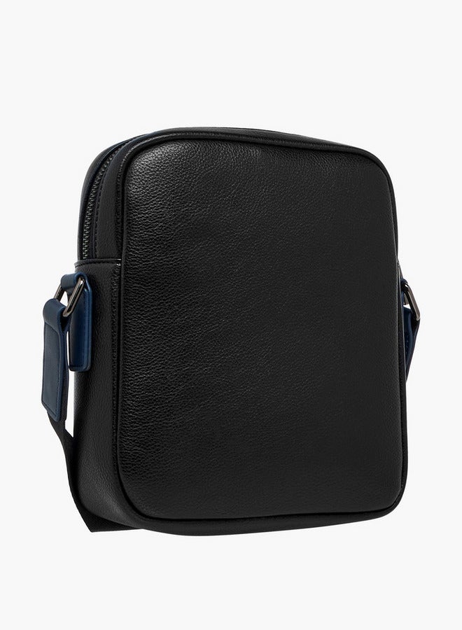 دوتشيني حقيبة كروس بودي مخططة بحزام قابل للتعديل - Image 3