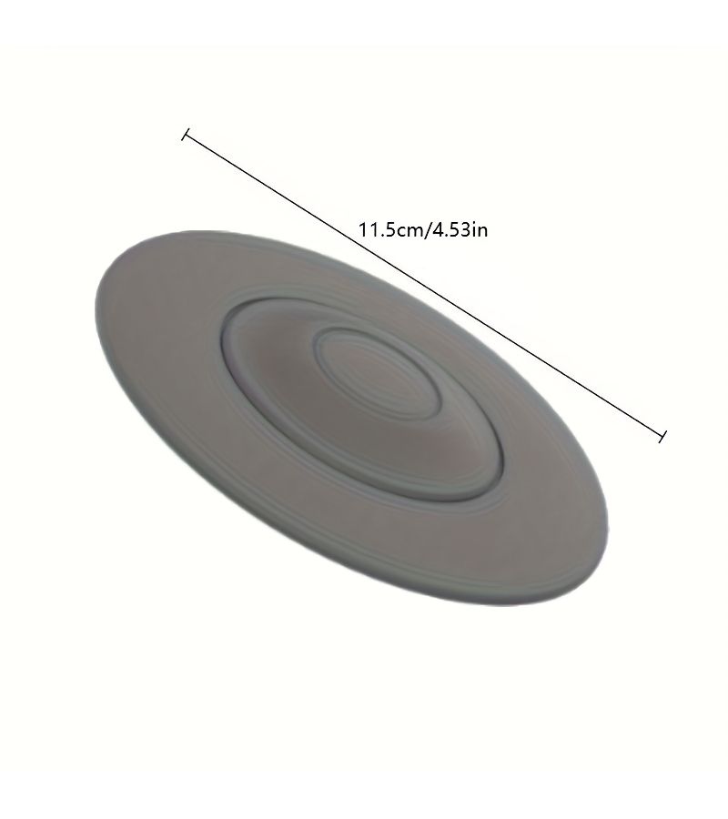 Grey Hair Filter Drain Plugs for Sink Shower Dishwasher Prevents Clogs Leak Proof Universal - Image 2