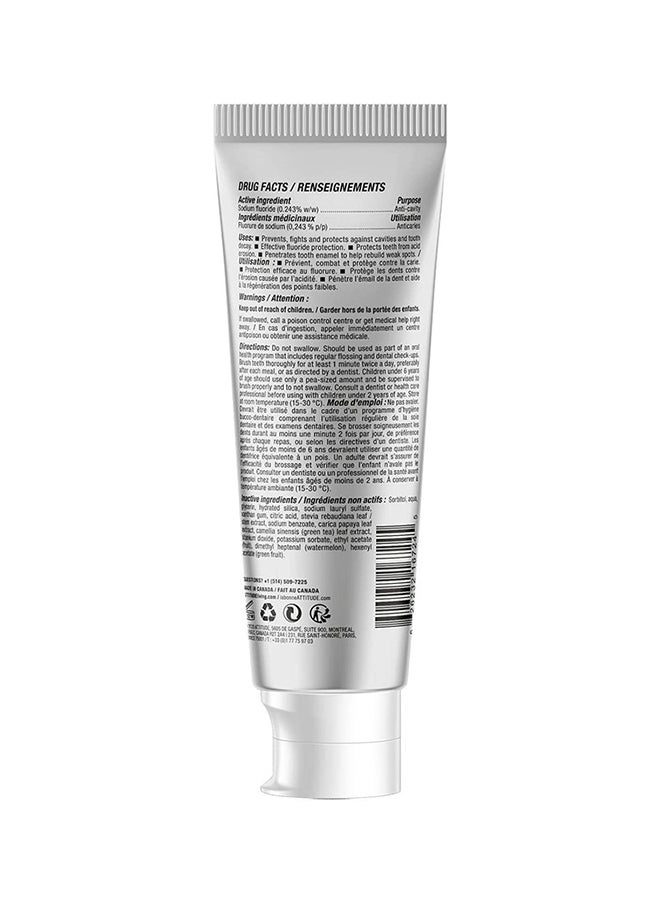 Attitude Kids Natural Toothpaste With Fluoride, Prevents Tooth Decay, Cavities, Vegan And Sugar-Free, Watermelon, 120 Grams  - Image 2