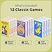 Srenta Kids Card Games Bulk 12 Pack Classic Card Games for Kids Ages 49 Multi Pack Set Includes Hearts Go Fish Old Maid Playing Cards for Family Game Night Party Favors Classroom Prizes - Image 4