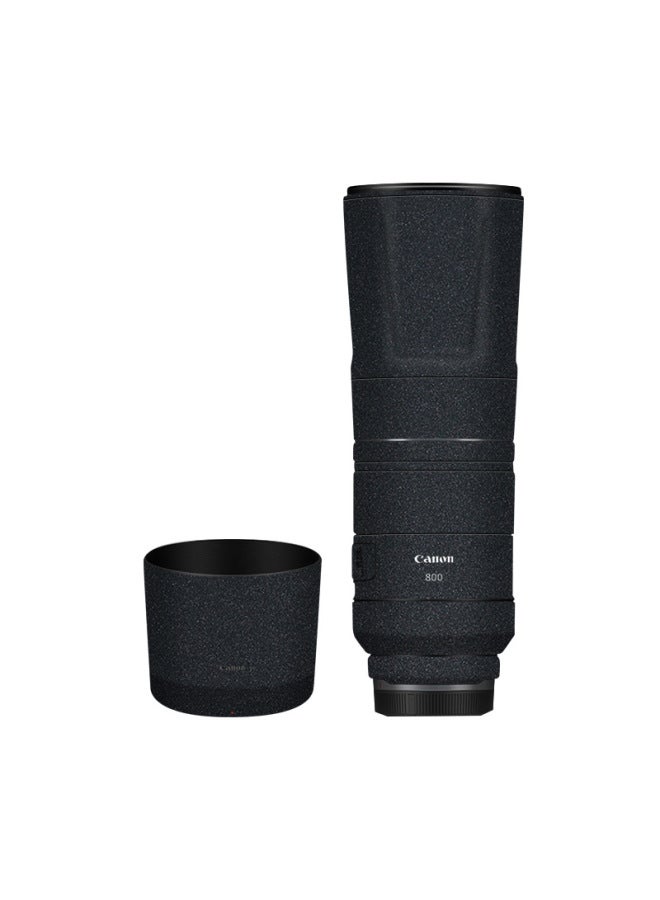 Loquat Walking Donkey Suitable For Canon RF800F11 Lens Protection Film Foil Foil All-inclusive Color Sticker Color Change Film-Color:Snow Camouflage - Image 3