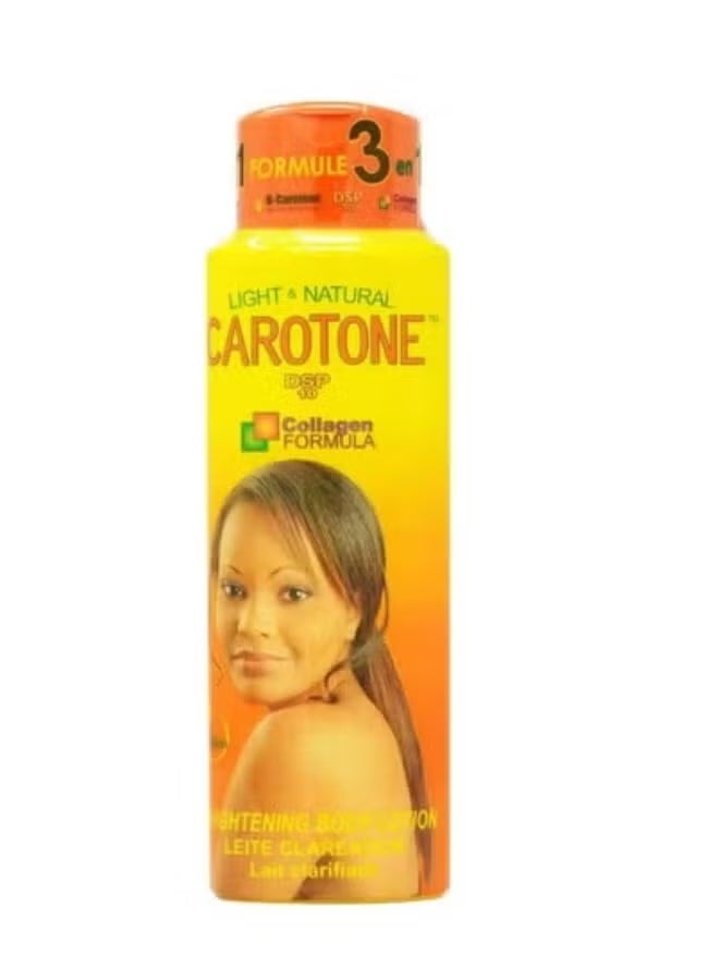 Carotone 3-Piece Collagen Formula Body Care Set – Brightening Cream 135ml Body Lotion 215 ml and Soap 190g - Image 2