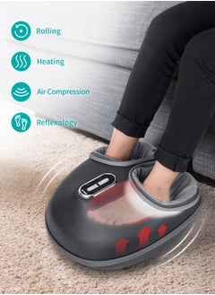Nekteck Nekteck Shiatsu Foot Massager Machine with Soothing Heat, Deep Kneading Therapy, Improve Blood Circulation and Foot Wellness,Relax for Home or Office Use  - Image 2