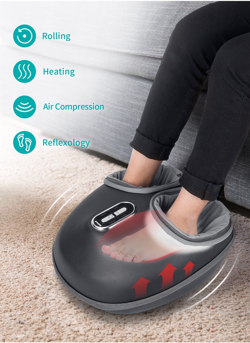Nekteck Nekteck Shiatsu Foot Massager Machine with Soothing Heat, Deep Kneading Therapy, Improve Blood Circulation and Foot Wellness,Relax for Home or Office Use  - Image 2