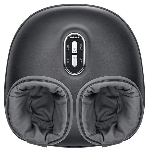 Nekteck Shiatsu Foot Massager Machine with Soothing Heat, Deep Kneading Therapy, Improve Blood Circulation and Foot Wellness,Relax for Home or Office Use