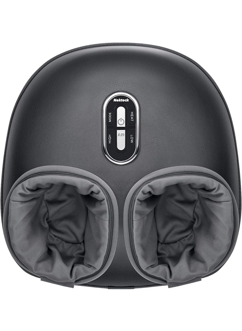 Nekteck Shiatsu Foot Massager Machine with Soothing Heat, Deep Kneading Therapy, Improve Blood Circulation and Foot Wellness,Relax for Home or Office Use - Image 1