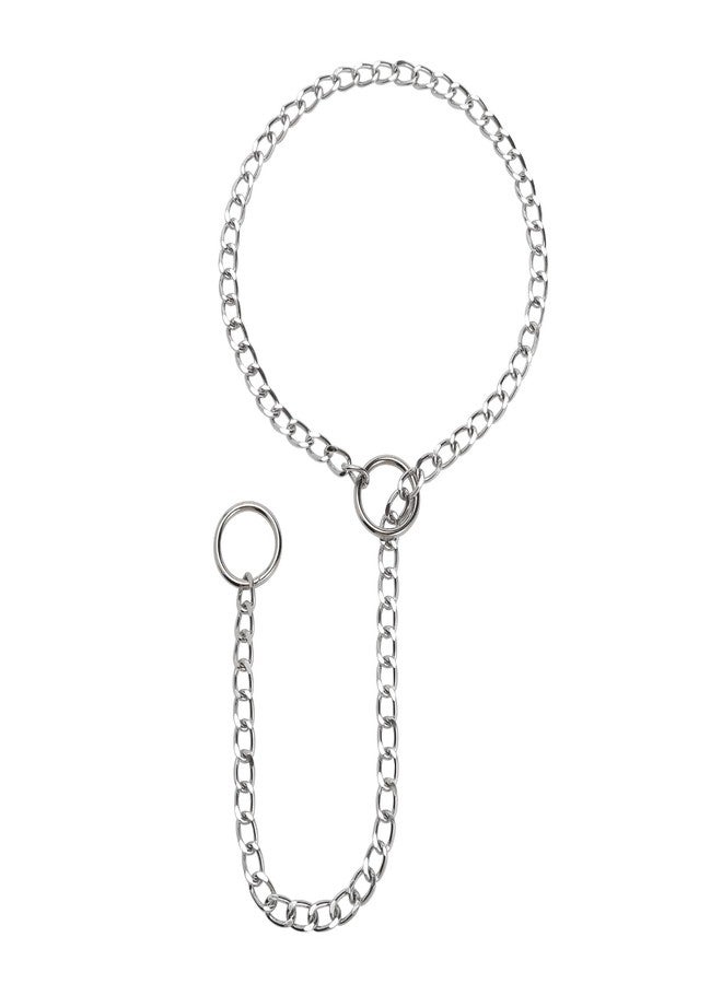 MILAKOO Lariat Y-Necklace Cuban Chains Silver Necklace for Women Punk Rock Long Necklace Slip Link - Image 2