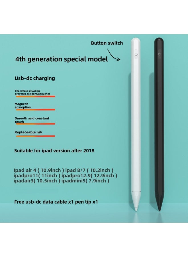 Digital Computer Handwriting Pen Tablet Monitor Touch Screen Stylus Pen For Android Windows Tablets-Color:4 Generations Of Anti-accidental Touch Ipad Special [send 1 Written Point]]  - Image 1
