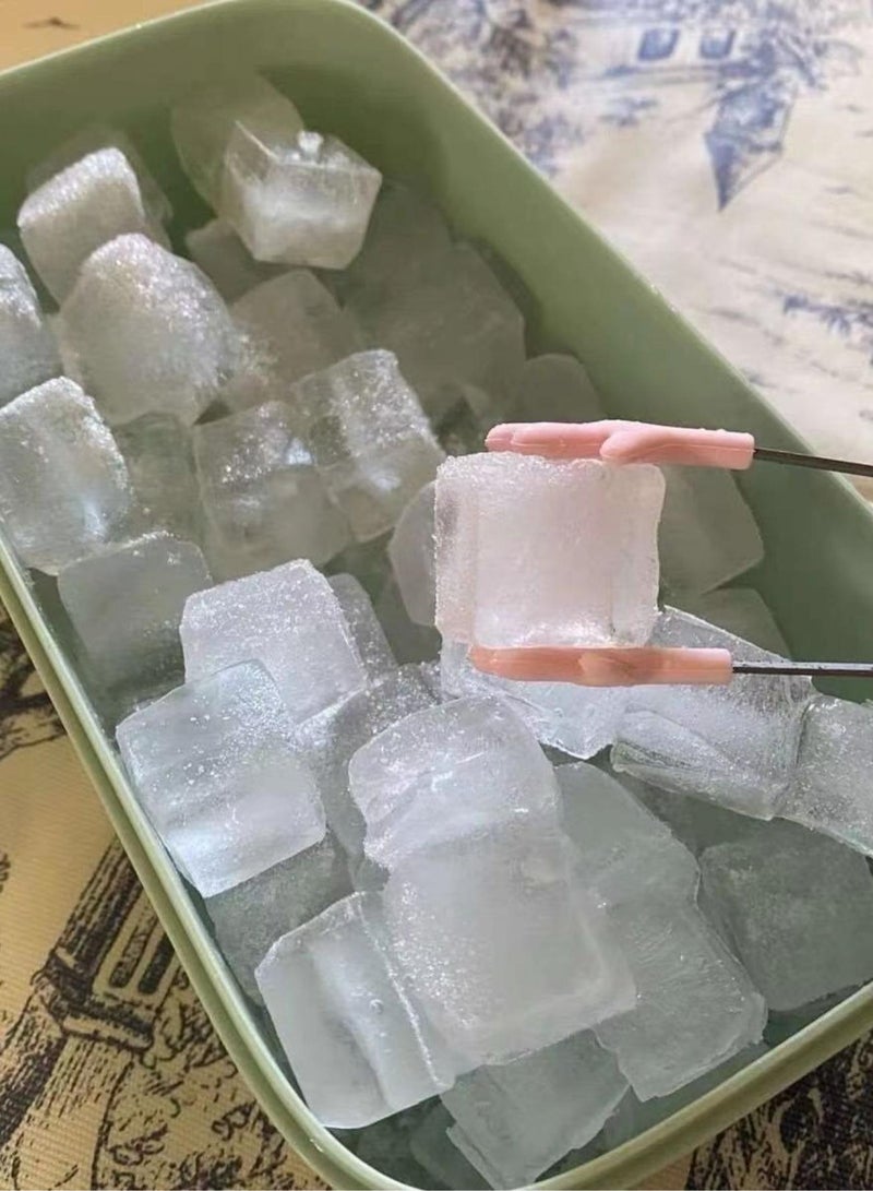 ملقط طعام سيليكون 3 قطع ، ملقط صغير ملون للأطفال لتقديم الطعام ، مكعبات ثلج ، فواكه ، سكر ، شواء  - Image 4