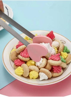 Generic 3-Piece Silicone Food Tongs, Colourful Mini Kids Tongs for Serving Food, Ice Cube, Fruits, Sugar, Barbecue  - Image 5