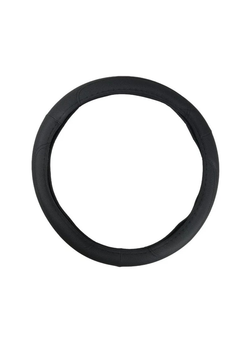 MOB Car Steering Wheel Cover and Seat Belt Cover PU Leather Steer Wheel Cover 37-38cm High Quality More Grip Better Control MOB - Image 3