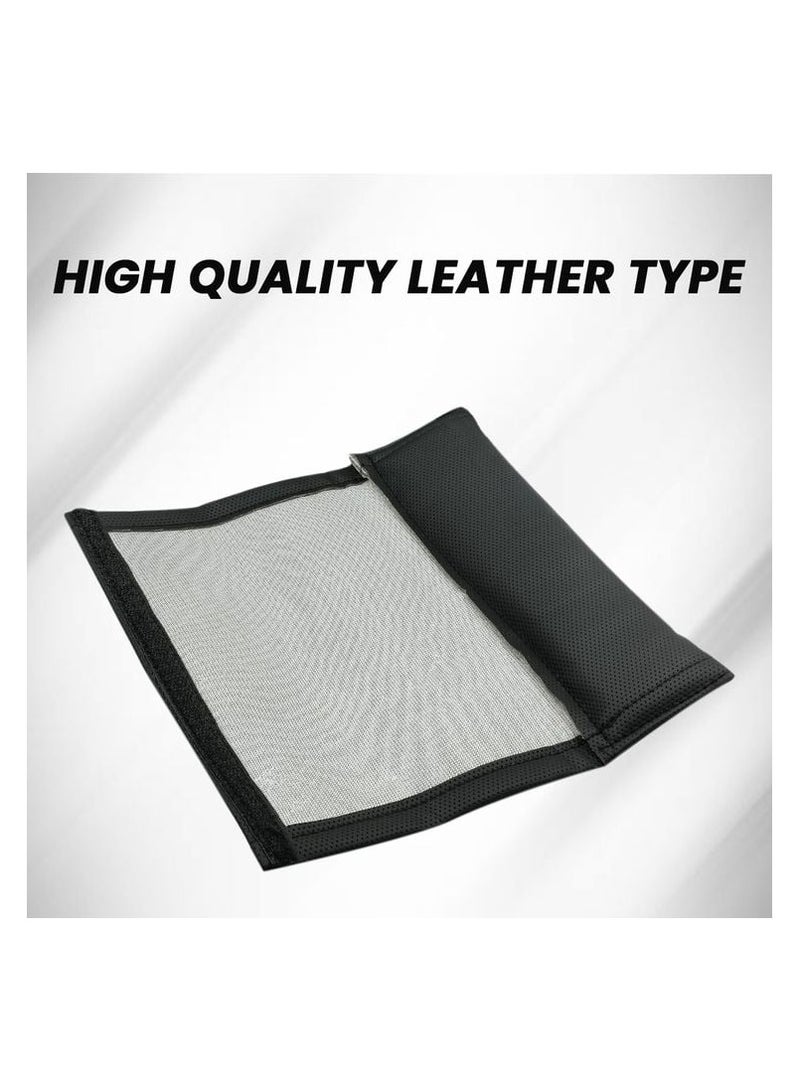 MOB Car Steering Wheel Cover and Seat Belt Cover PU Leather Steer Wheel Cover 37-38cm High Quality More Grip Better Control MOB - Image 4