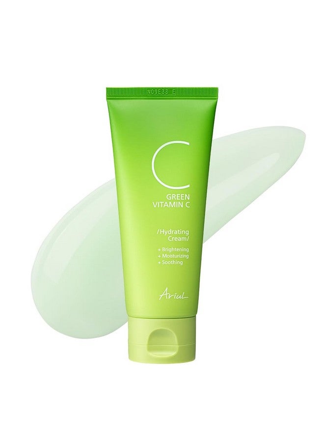 Ariul Green Vitamin C Hydrating Cream - 99% Hydrating Base, Kakadu-C for Radiance, CICA & Madecassoside for Soothing, Ceramide Complex for Barrier Care, Korean Skin Care, 100g / 3.38 oz - Image 1
