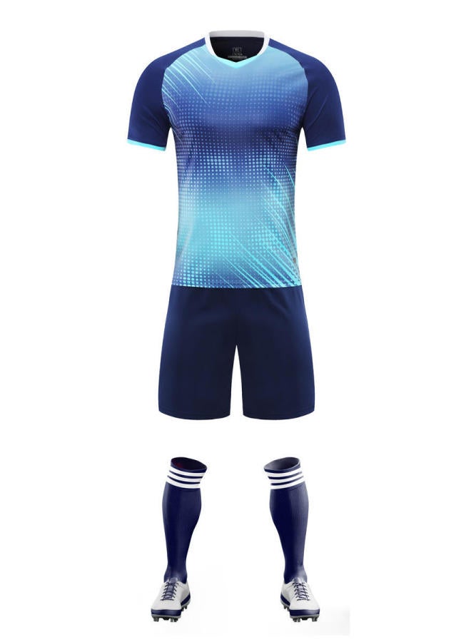 Adult Quick-drying Football Uniform Team Uniform Printed Volleyball Uniform Clothes Children Badminton Uniform Table Tennis Uniform Training Suit