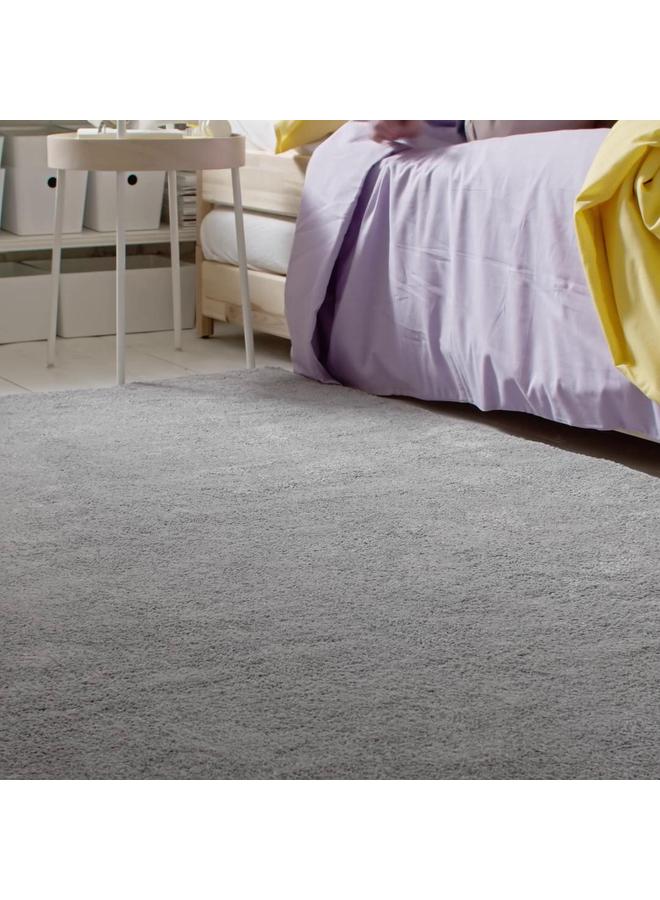 Rug, Low Pile, Medium Grey, 133X195 Cm - Image 2