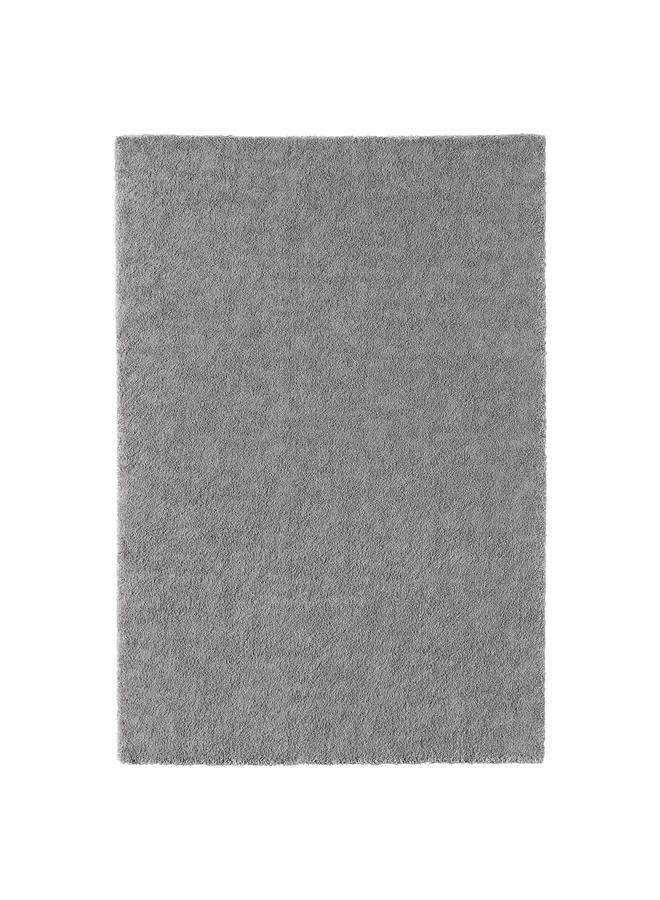 Rug, Low Pile, Medium Grey, 133X195 Cm - Image 1