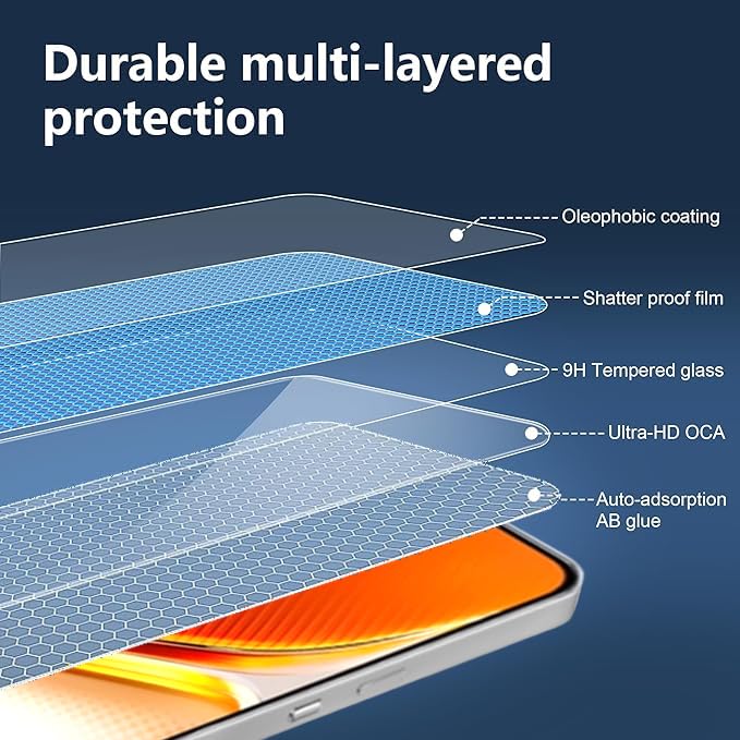 Mobilebies Premium Tempered Glass Screen Protector Guard For iQOO Neo 10R 5G / iQOO Neo 10 5G (6.78 Inch, Pack of 1) |Ultra Clear & Edge to Edge Coverage With Easy to installation kit - Image 4