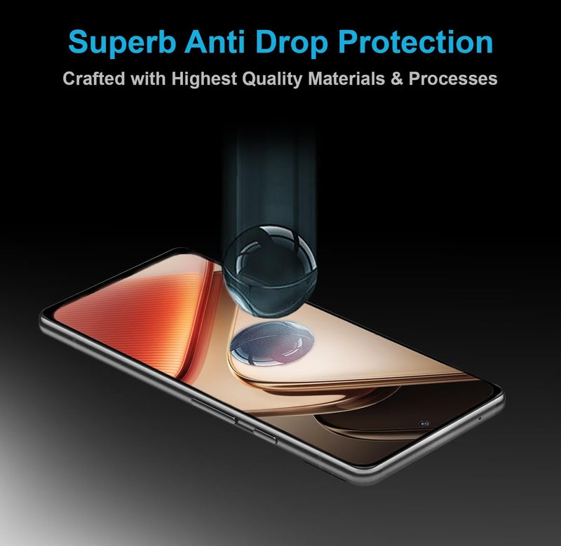 Mobilebies Premium Tempered Glass Screen Protector Guard For iQOO Neo 10R 5G / iQOO Neo 10 5G (6.78 Inch, Pack of 1) |Ultra Clear & Edge to Edge Coverage With Easy to installation kit - Image 5