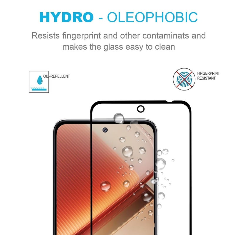 Mobilebies Premium Tempered Glass Screen Protector Guard For iQOO Neo 10R 5G / iQOO Neo 10 5G (6.78 Inch, Pack of 1) |Ultra Clear & Edge to Edge Coverage With Easy to installation kit - Image 3