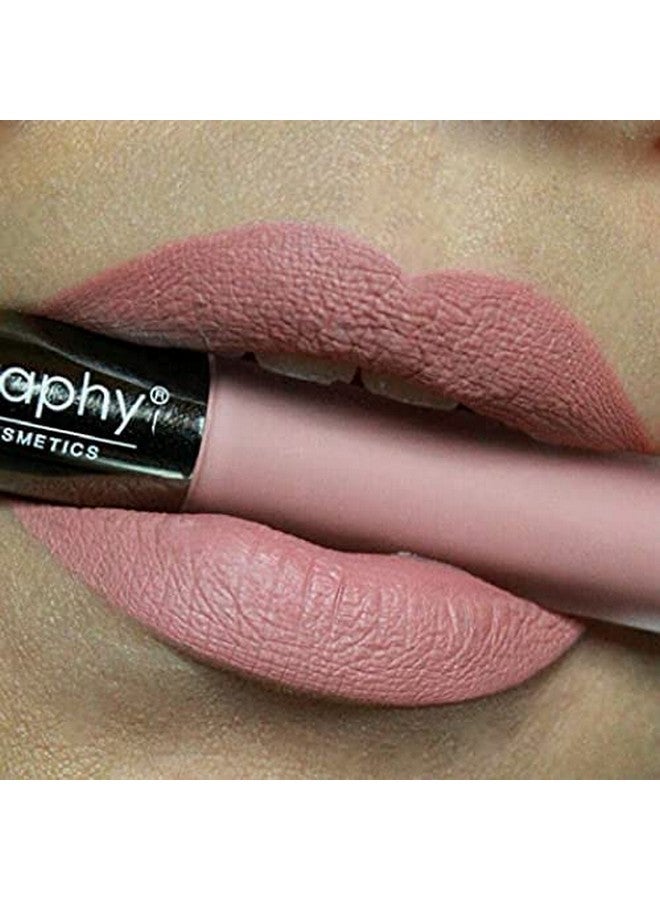 Bodyography Matte Lip Lava Liquid Lipstick (Brick): Burntorange/Pink Nude Salon Makeup Longwearing Lipstick With Soft Opaque Finish Vegan Glutenfree Crueltyfree Parabenfree - Image 2