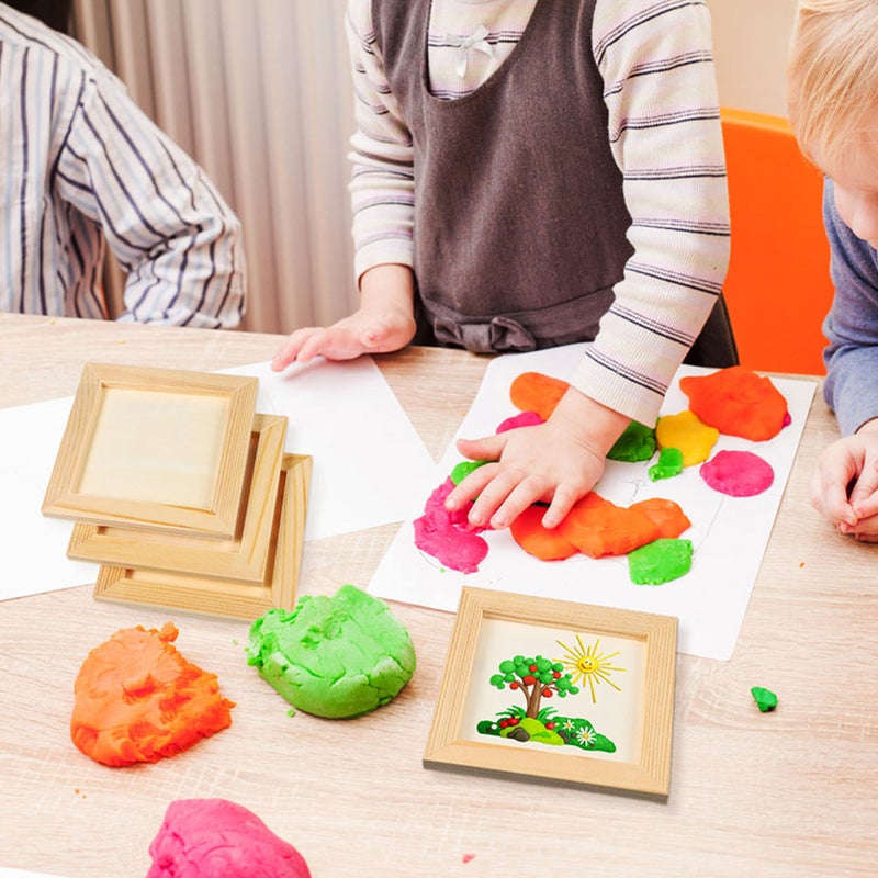 🧸 إطارات صور خشبية لأعمال يدوية ومشاريع فنية إبداعية - Image 2