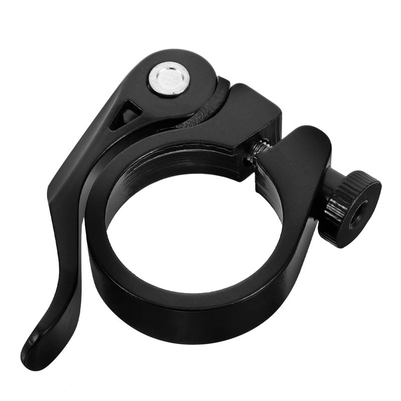 Aluminum Alloy Quick Release Bike Seat Clamp 34.9mm for Mountain Road Bikes - Image 2