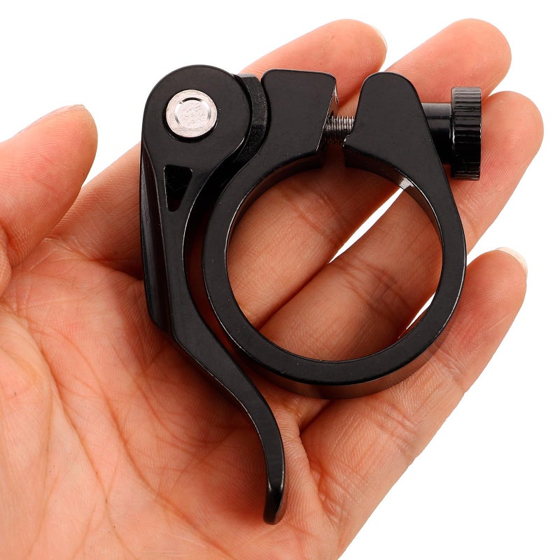 Aluminum Alloy Quick Release Bike Seat Clamp 34.9mm for Mountain Road Bikes - Image 5