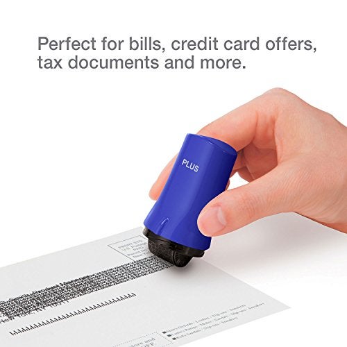 Plus Guard Your ID Confidential Security Roller Set Advanced 2.0 for Identity Theft Protection Redacting (Regular 3-Pack, Blue) - Image 2