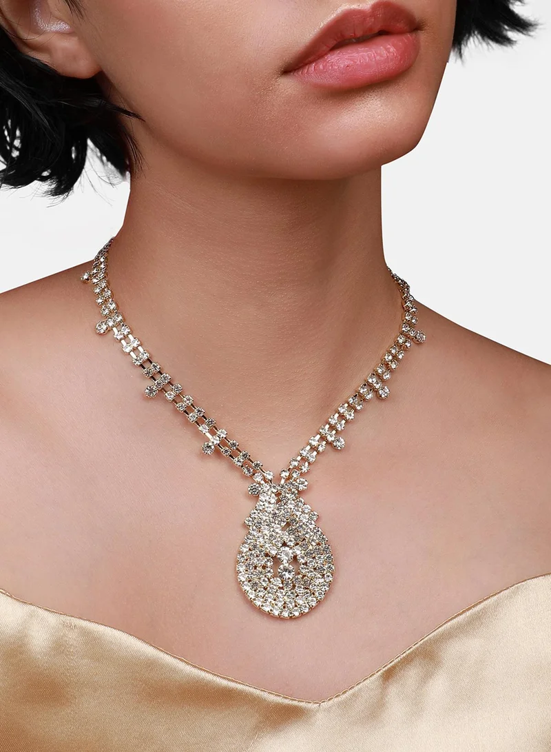 SOHI Enigmatic Beauty Intriguing Artificial Necklace Jewellery
