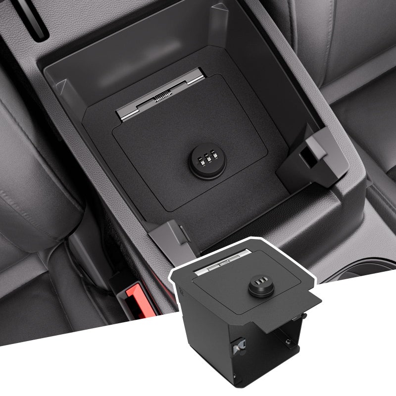 SZYANG Center Console Safe Organizer Compatible with 20232026 Chevy Colorado GMC Canyon Lock Box Console Safe Vault Replacement for 20232026 Chevy Colorado Accessories - Image 2