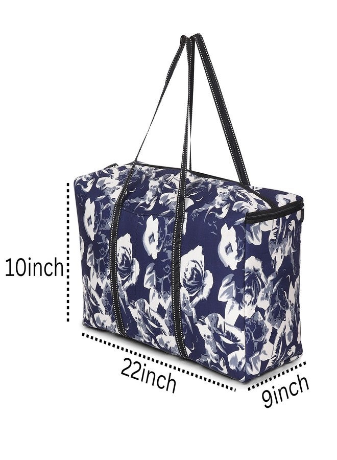 Turtuls Group Blue White Travel Duffels Bag Man & Woman - Image 2