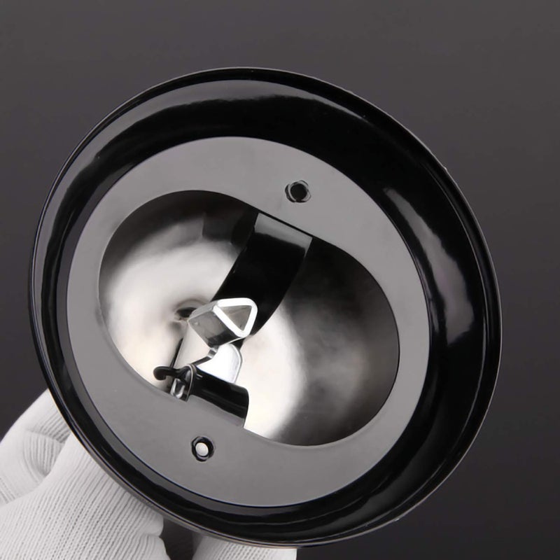 HeeYaa Call Bell 2 Packs 3.3 Inch Diameter with Metal Anti-Rust Construction, Desk Bell for Hotels, Schools, Restaurants, Reception Areas, Hospitals, Warehouses(Silver) - Image 4