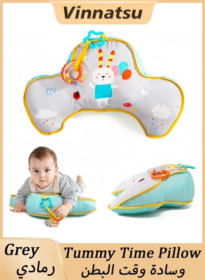 Vinnatsu Montessori Sensory Crawling Toy for Newborns - Tummy Time Pillow with Ergonomic Design for Easier Parenting Development - Image 1