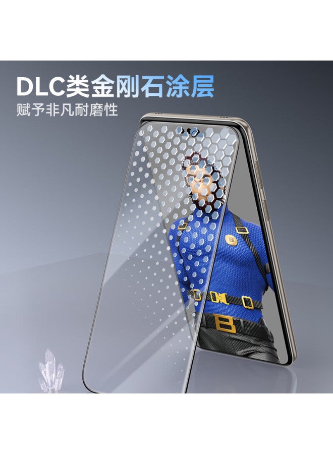 Blueo حماية شاشة زجاجية مقسّاة من بلو غوريلا باللون الأزرق لهواوي ميت 70 برو/70 برو+ وميت 70 آر إس، فيلم حماية هاتف محمول عالي الوضوح ومضاد للصدمات وخالي من الغبار - Image 2