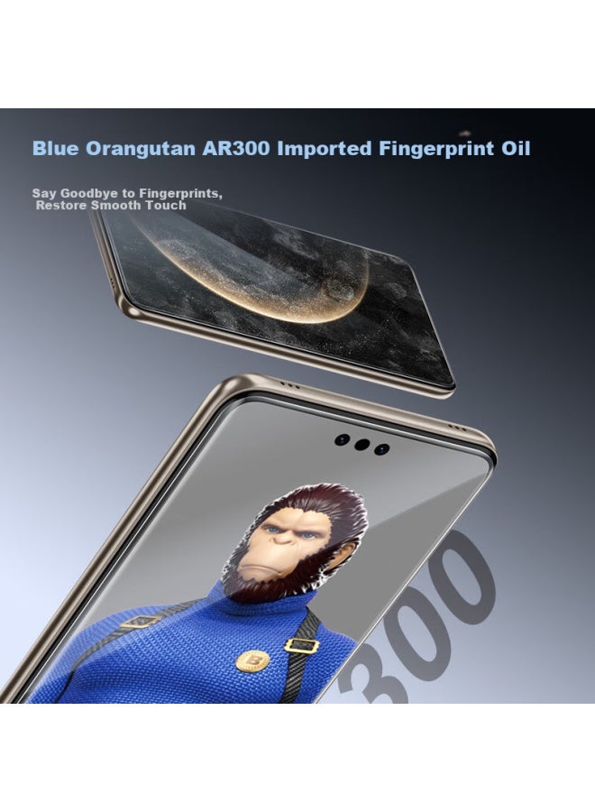 Blueo حماية شاشة زجاجية مقسّاة من بلو غوريلا باللون الأزرق لهواوي ميت 70 برو/70 برو+ وميت 70 آر إس، فيلم حماية هاتف محمول عالي الوضوح ومضاد للصدمات وخالي من الغبار - Image 5