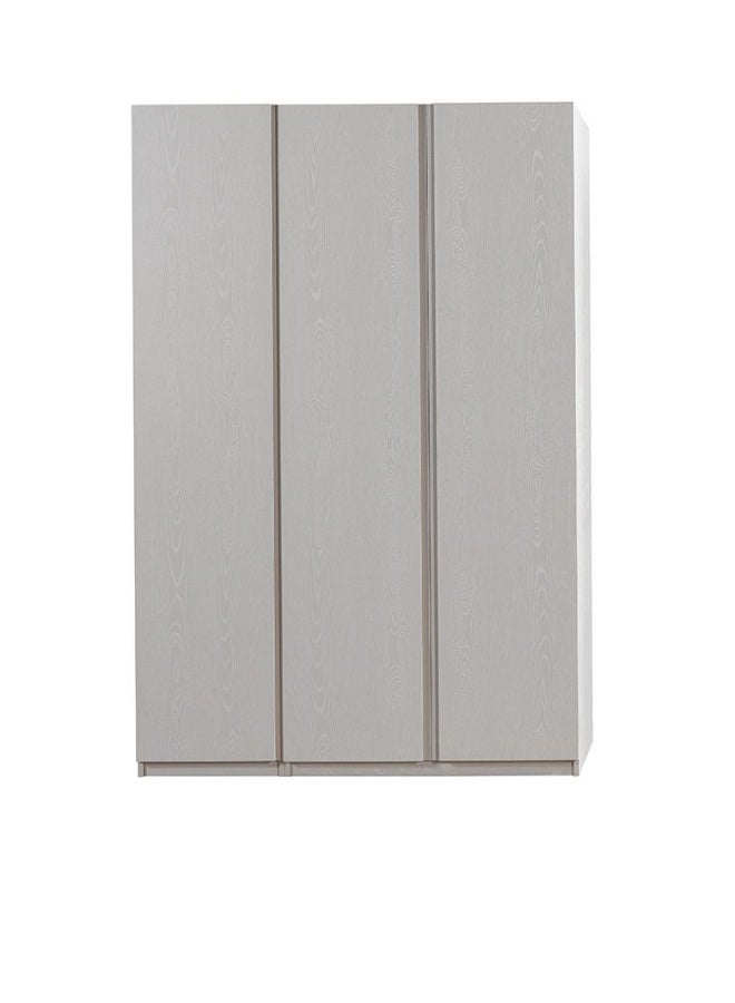 Infinity 2 Door Wardrobe With Shelves | Modular Wardrobe | Modern Design Storage For Bedroom L100xW59xH230cm - L.Taupe - Image 5
