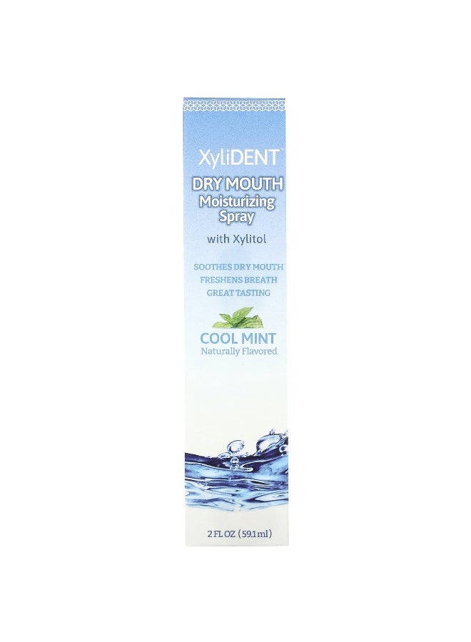 XyliDENT XyliDENT, Dry Mouth Moisturizing Spray with Xylitol, Cool Mint, 2 fl oz (59.1 ml) - Image 2