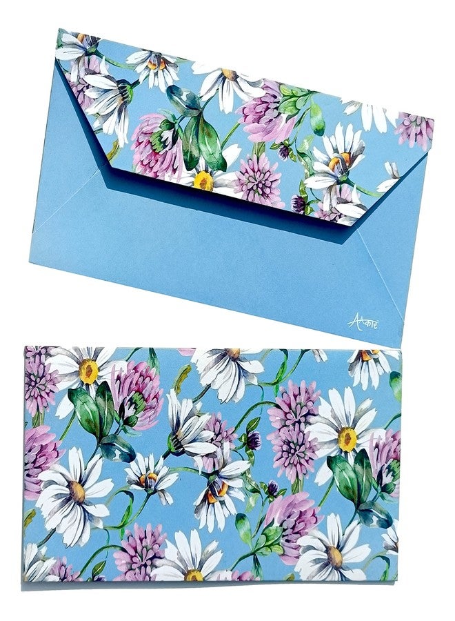 Aakar Premium Envelope, Shagun Envelope, Envelopes for Gifting Money, Shagun Envelope for Wedding, Shagun lifafa (Pack of 5, Lilac Bliss) - Image 1