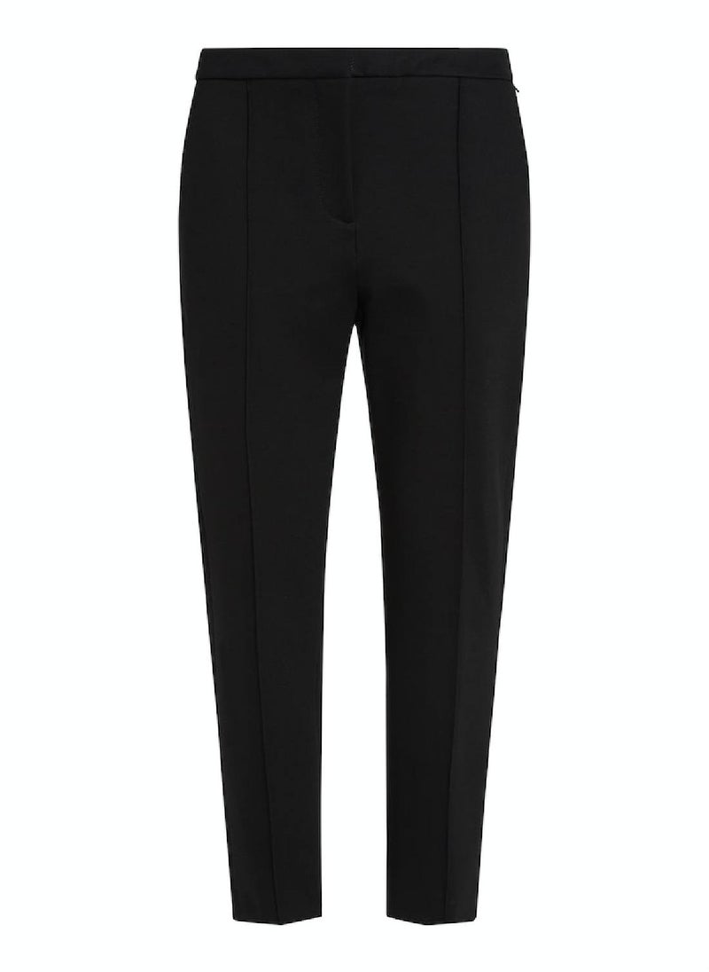 Women's Elevated Slim Straight Casual Pants - Viscose, Black - pzsku/Z3B75D1B575728689F259Z/45/_/1724216745/2db101cf-33a3-4869-b670-a5f6694754ec