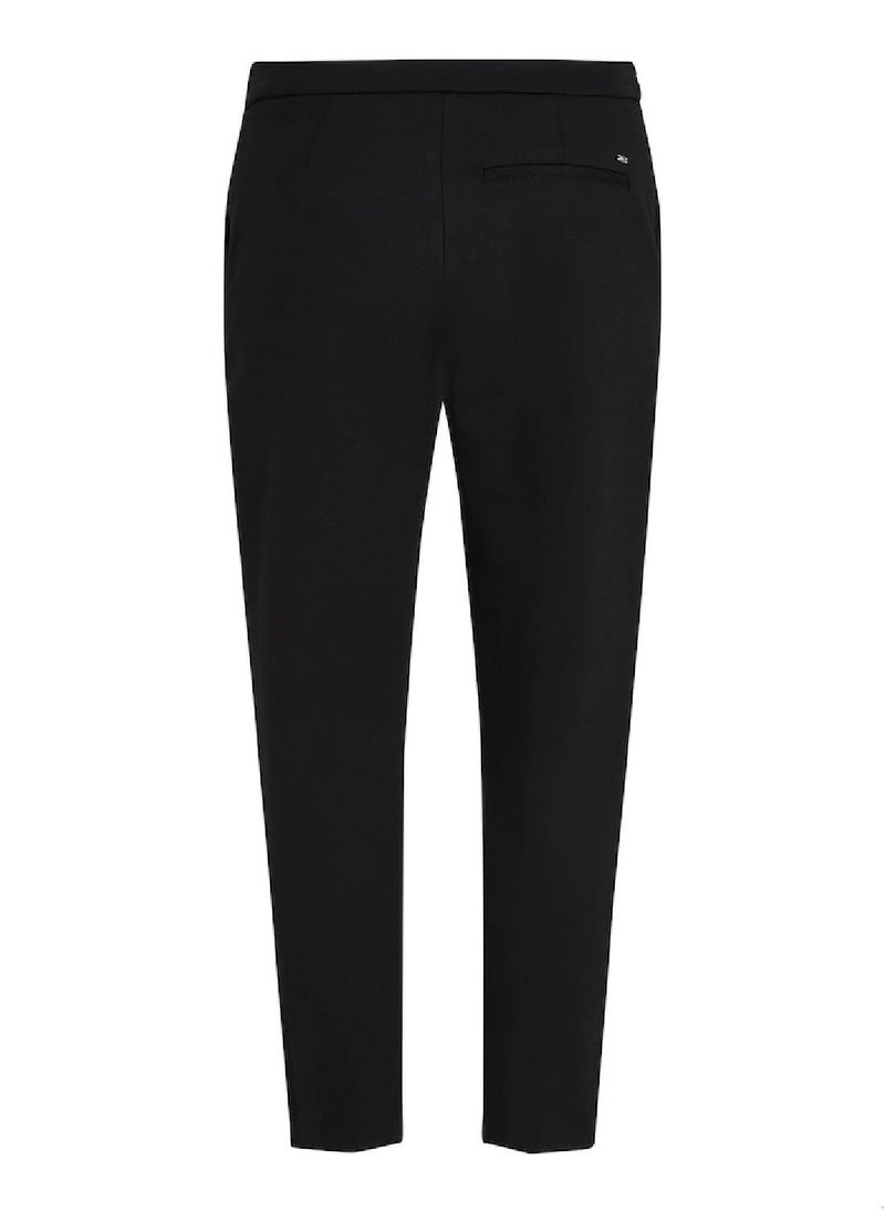 Women's Elevated Slim Straight Casual Pants - Viscose, Black - pzsku/Z3B75D1B575728689F259Z/45/_/1724216750/7a222782-8f45-4bff-a641-c255079fc259