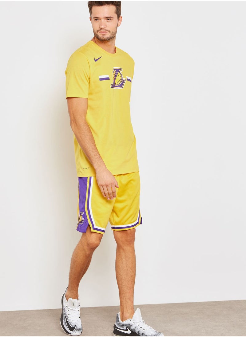 Nike - LA Lakers Swingman Road Shorts - Image 1