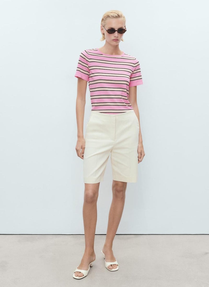 MANGO Bobolo Striped Crew Neck Sweater  - Image 4