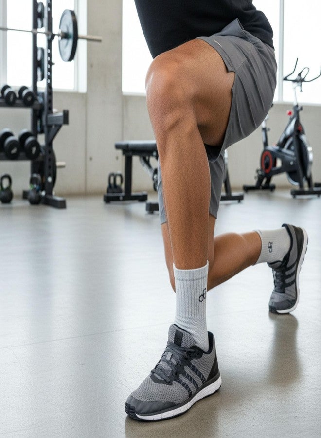 PRENIL WEAVES Shocks for Men's | Quarter Length Style Socks for Men Cotton | Premium Cotton Socks for Men | Soft, Breathable & Durable | Free Size Fit | Pack of 3 Stylish Everyday Use Pairs - Image 5