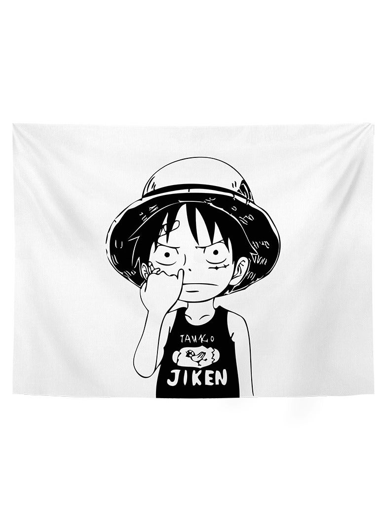 EBMINI One Piece Luffy Anime Background Cloth 