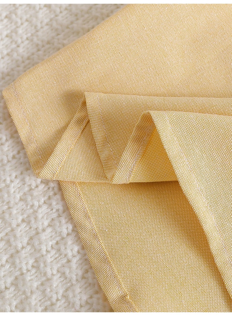 KUYEEBEAR Boys Long Sleeve Yellow Blouse - Image 5