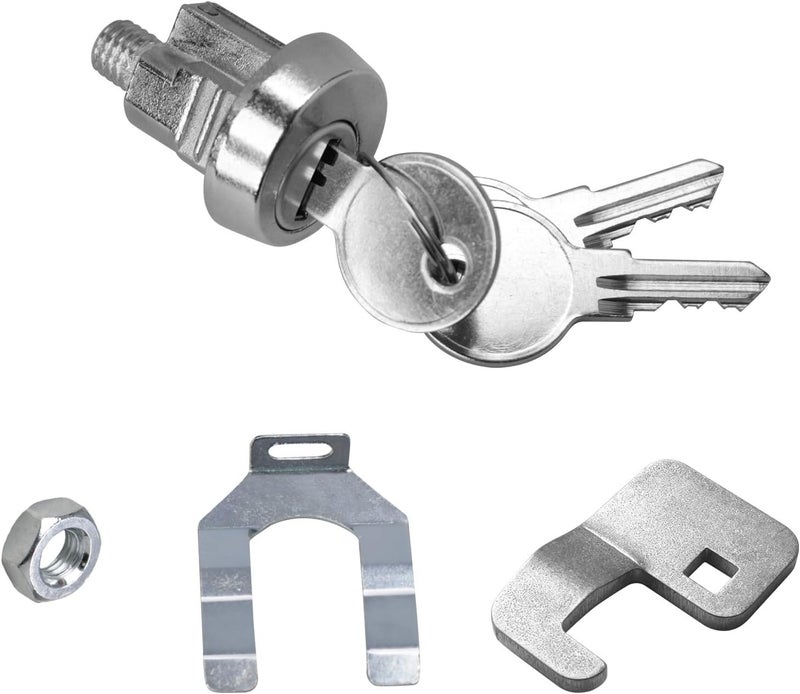 VIDABTE 1570 Replacement Mail Box Lock for 1570" F Series CBU & 4C Mail Units L-1172C C9100 National Mailbox. Replacement Tenant Mail Box Lock, Replacement USPS Mailbox Key Lock [with 3 Keys] - Image 2