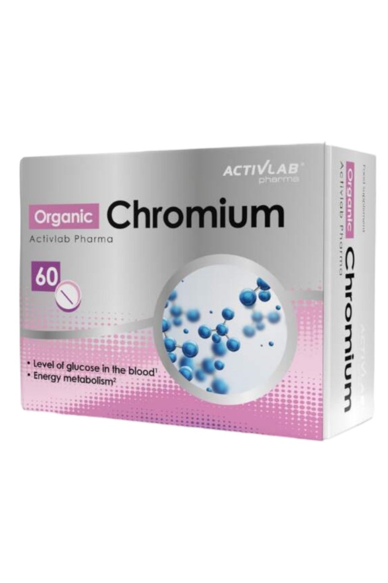 Active Lab Pharma Organic Chromium Tablets, 60 Tablets