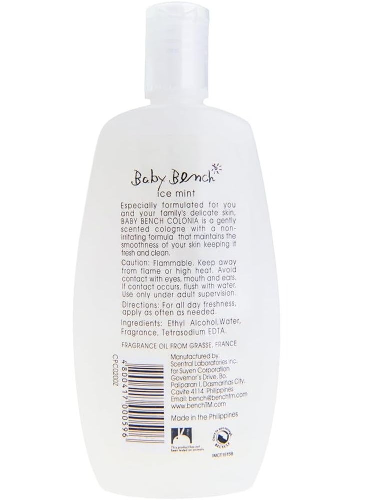 Baby Bench Baby Cologne Ice Mint 200ml  - Image 3