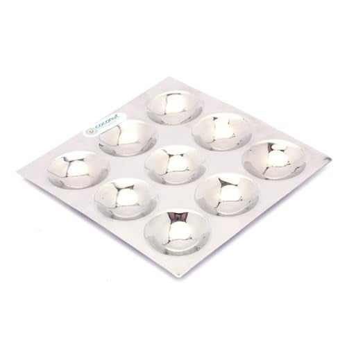 Coconut Stainless Steel Addtional Mini Idly plates for Trivia Idly Steamer - 1 Unit - Image 2