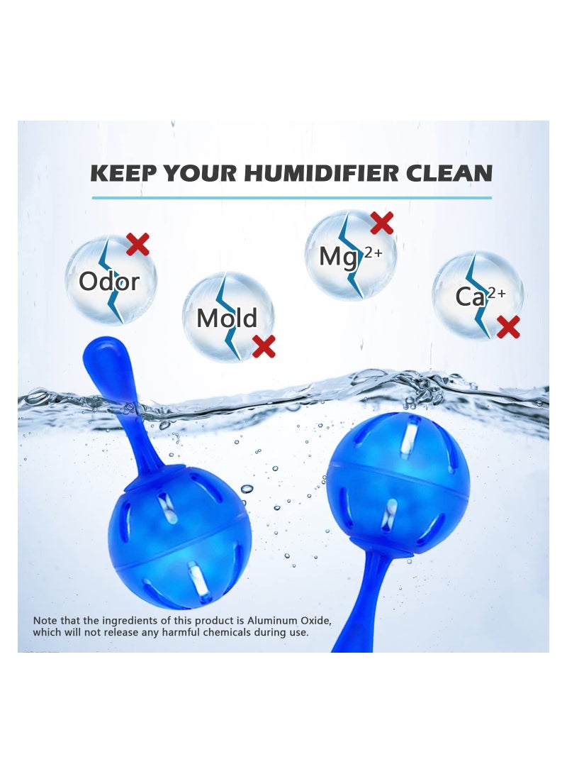 SOLARAE Humidifier Cleaner, Clean Water Tank Fish Tank Water Purification Deodorant Cleaner, Applicable Humidifier Silver Ion Device Reduce Limescale And Odor Purifies Water (12 Pack) - Image 5